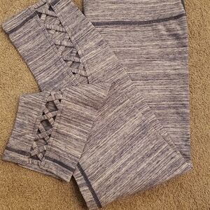 Yogalicious Blue Heathered Leggings